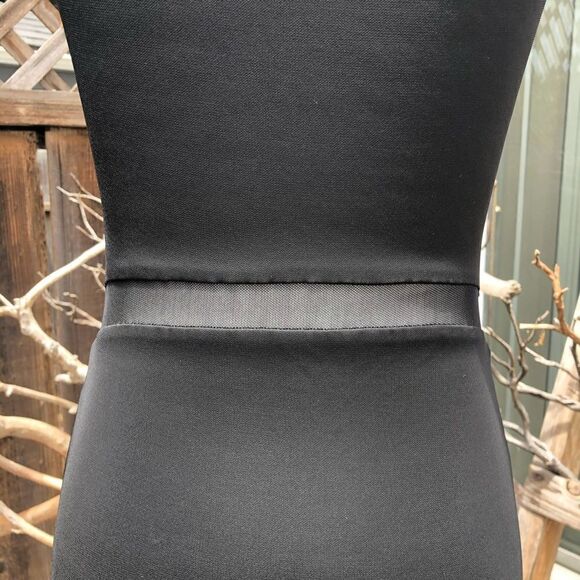 T by Alexander Wang Mesh Back Sleeveless LBD Dress - Picture 7 of 8